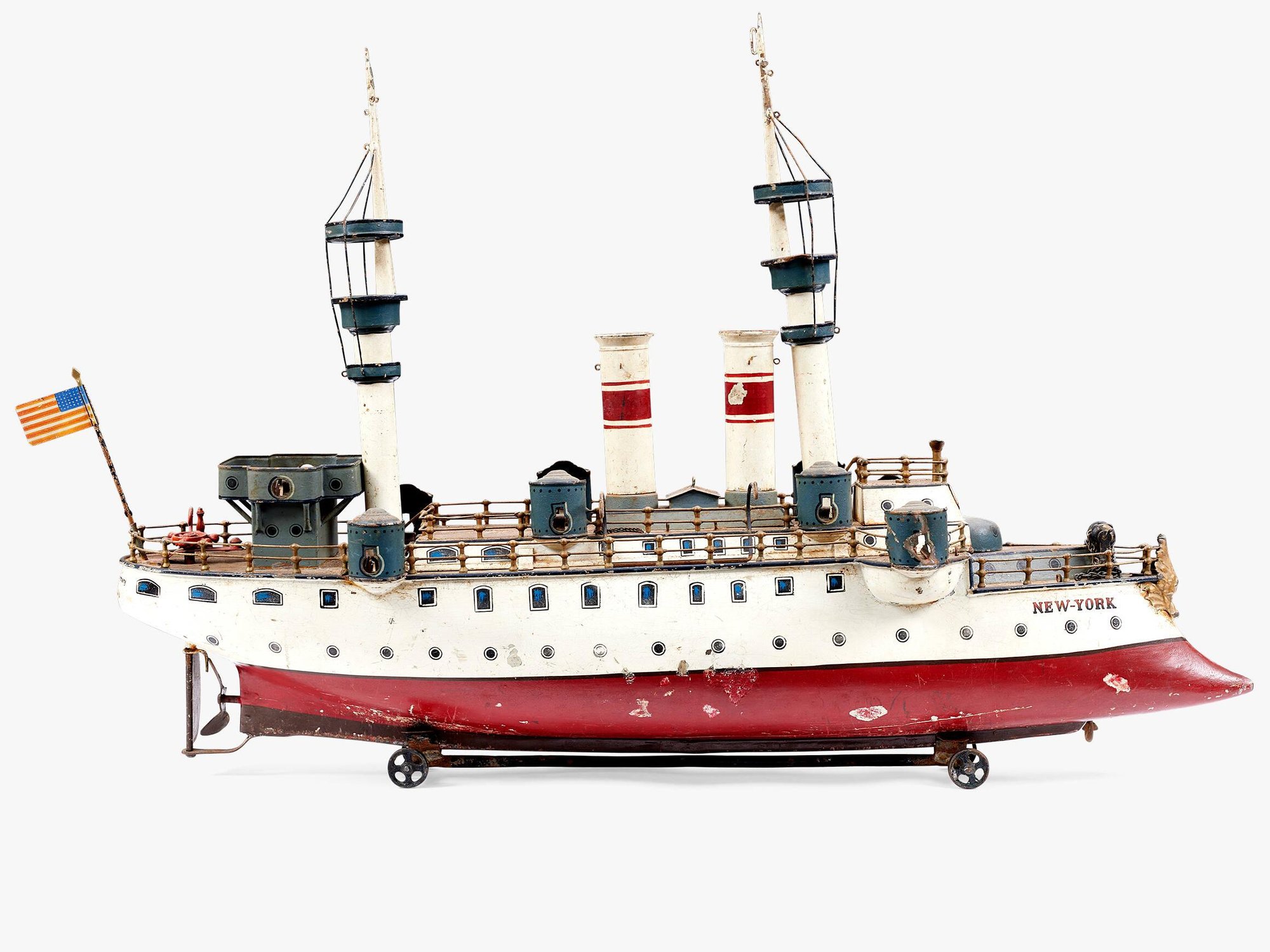 “New York” Toy Boat—Toys & Play Exhibition