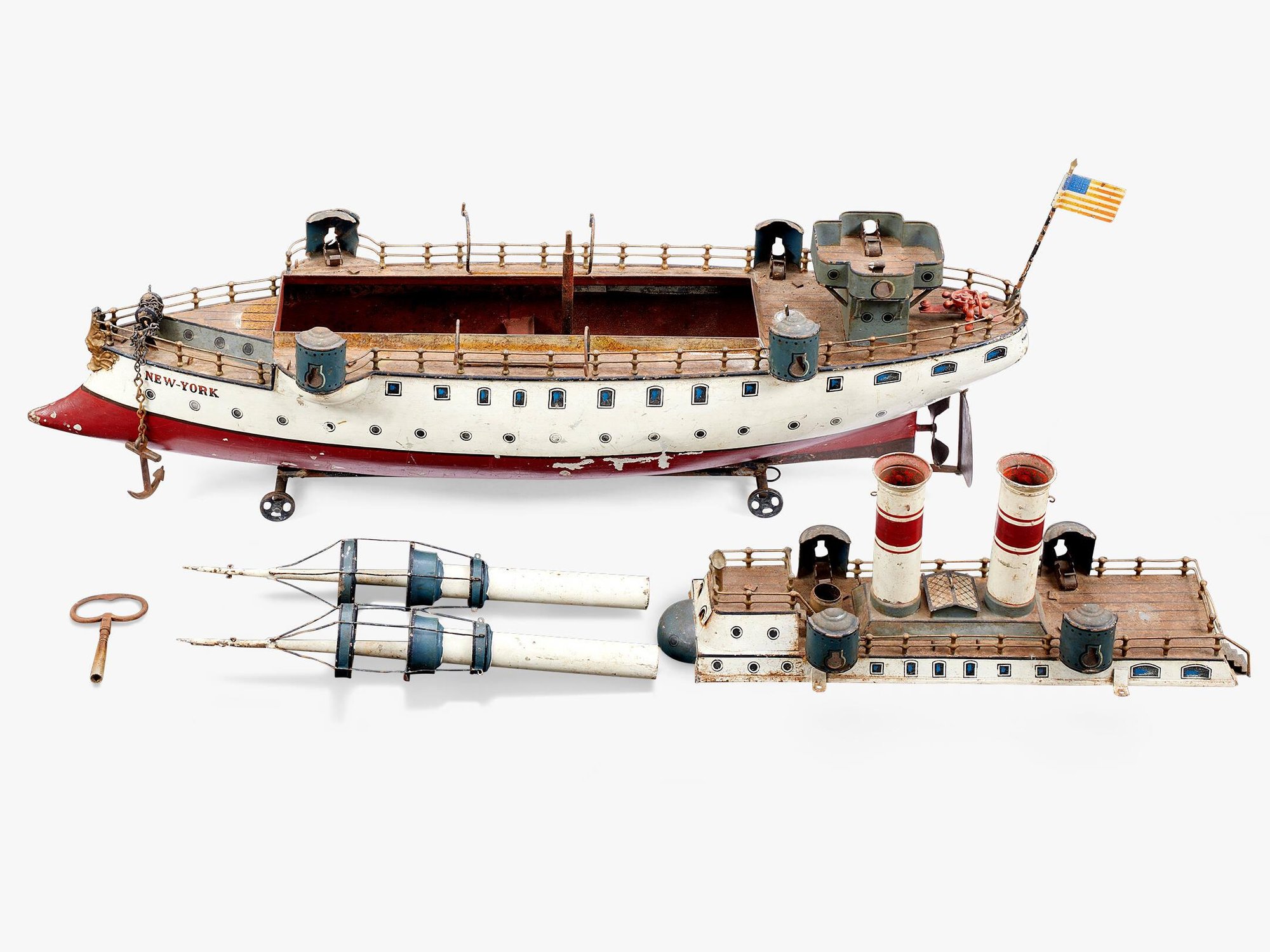 “New York” Toy Boat—Toys & Play Exhibition