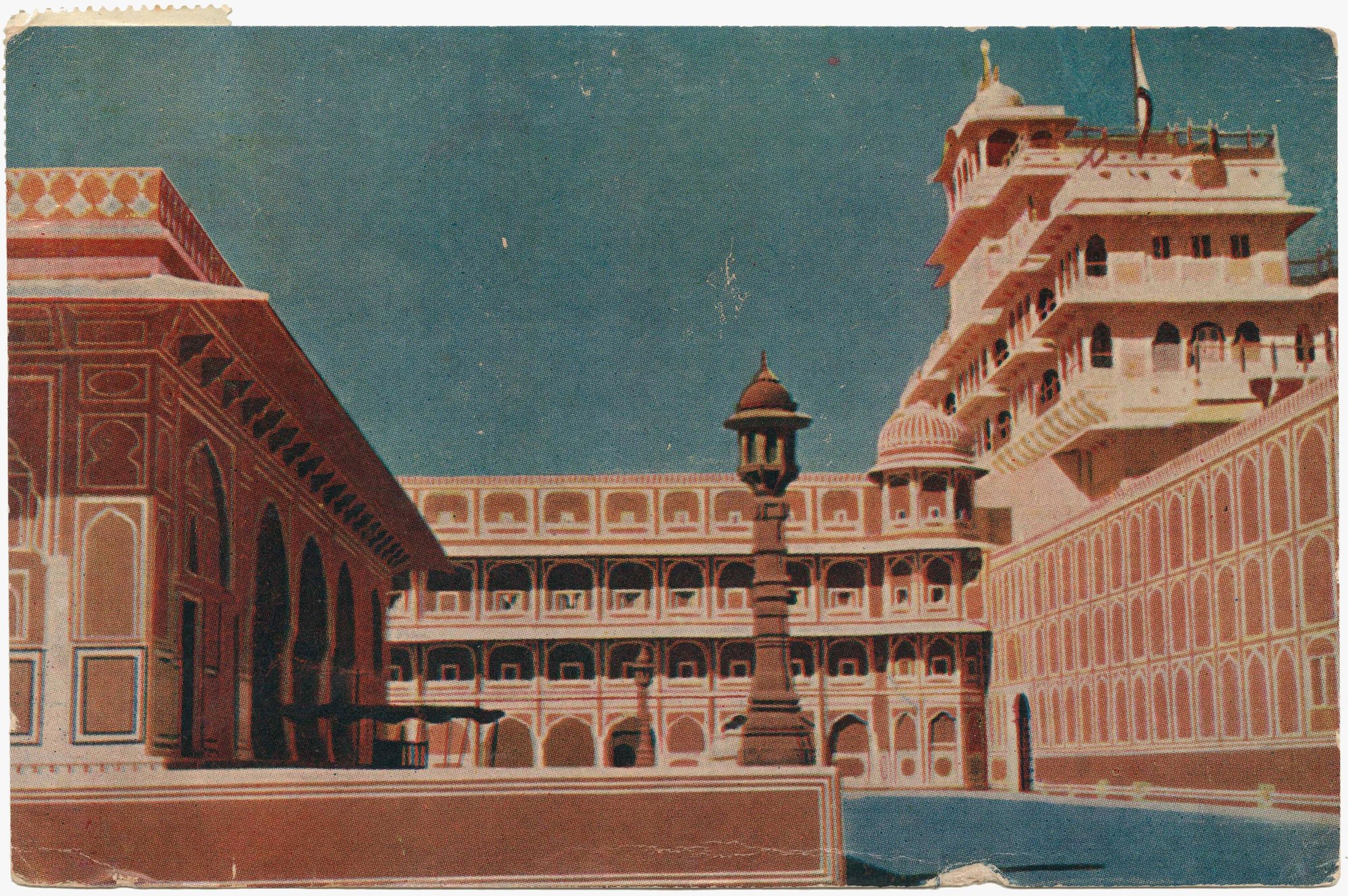 City Palace Jaipur Postcard Eames Institute