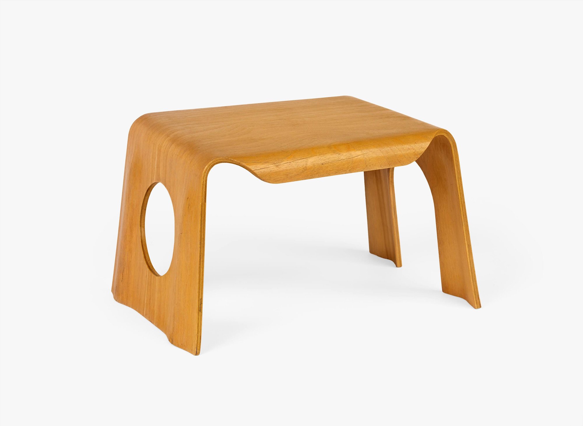 Ray and Charles Eames Birch Child’s Stool 1945 Eames Institute