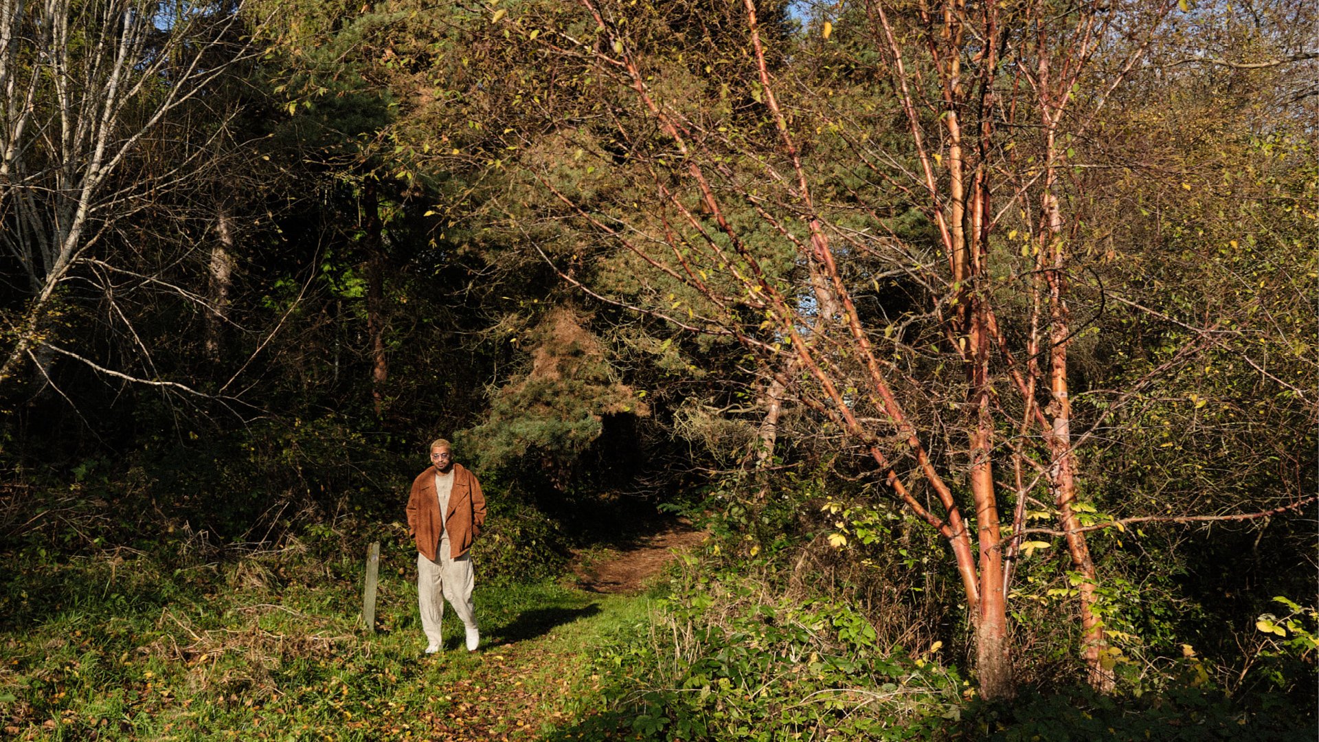 Recipe developer, fermenter, and former Noma chef, David Zilber outside his lab in Hørsholm, Denmark.