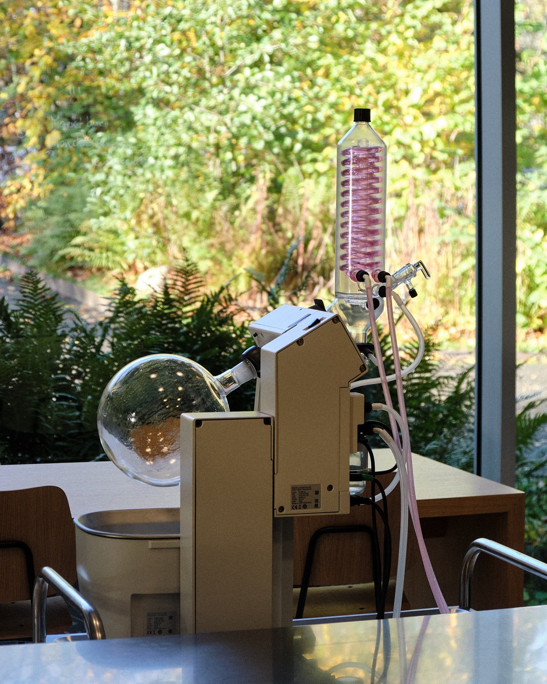 Close up of fermentation tools at food scientist and recipe developer David Zilber’s lab in Hørsholm, Denmark.