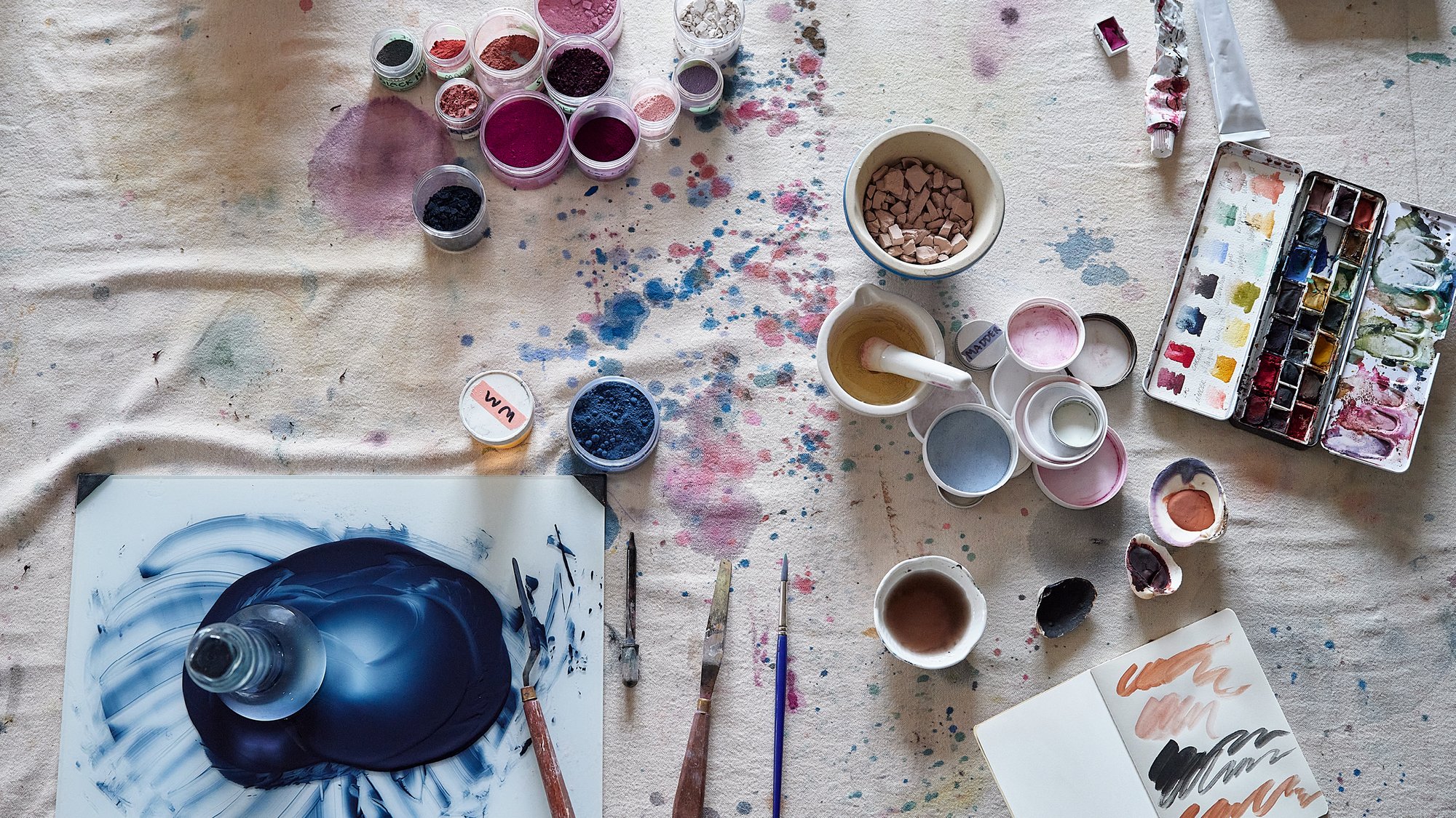 The Organic Artist: Make Your Own Paint, Paper, Pigments, Prints and More from Nature [Book]