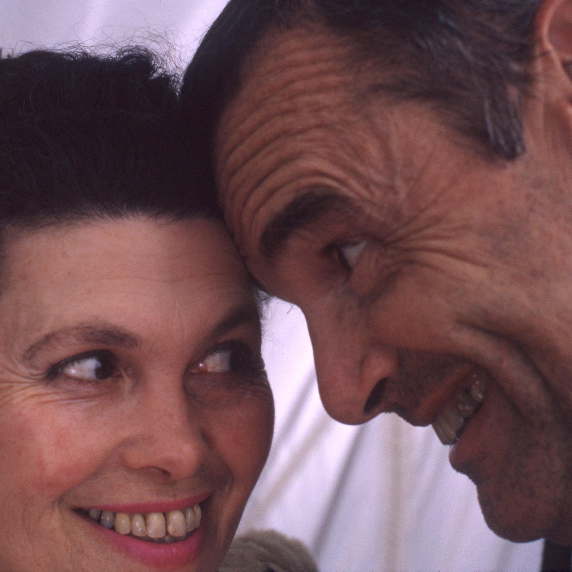 Close up of Ray and Charles Eames