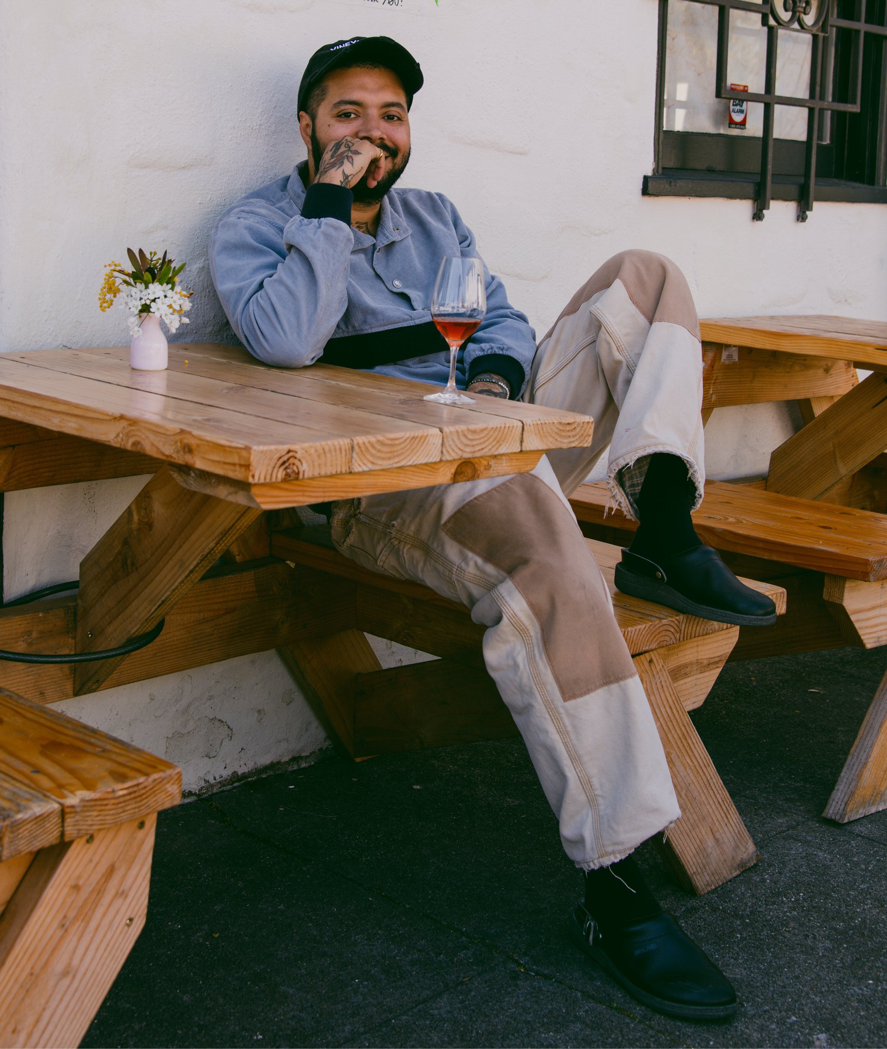 Chef and owner Andres Giraldo Florez at Oakland California’s Snail Bar, Kazam! Magazine.